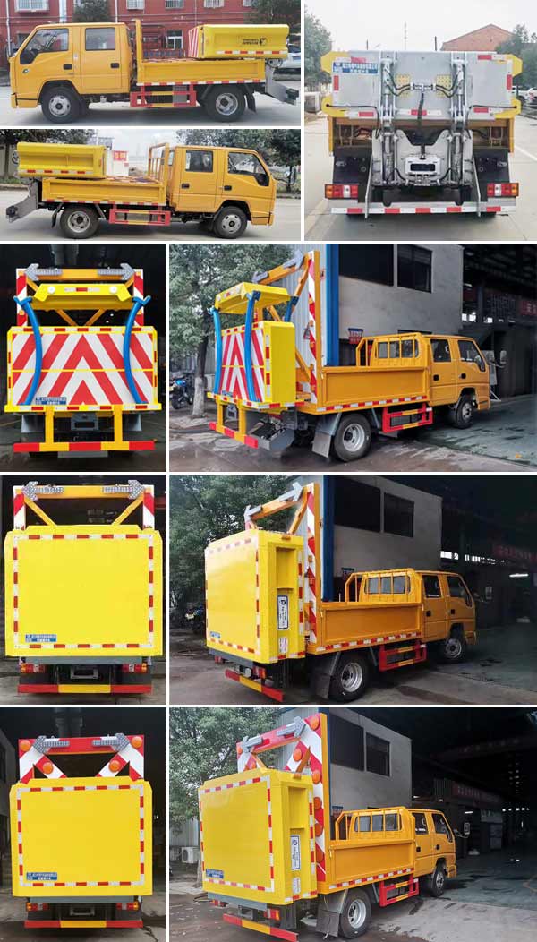 程力威牌CLW5040TFZJDP型防撞缓冲车