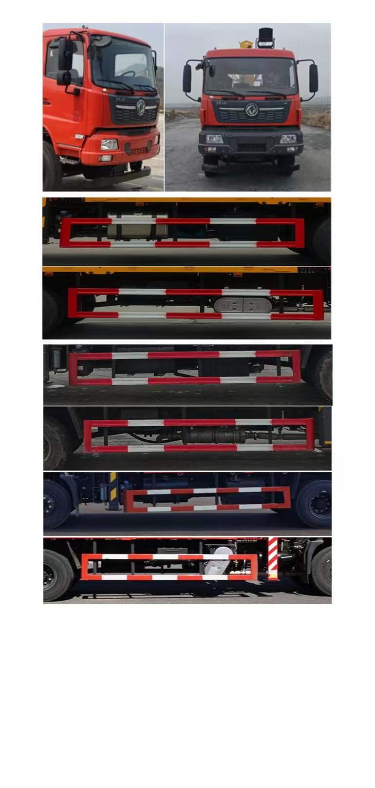 程力威牌CLW5181JSQA6SZ型随车起重运输车